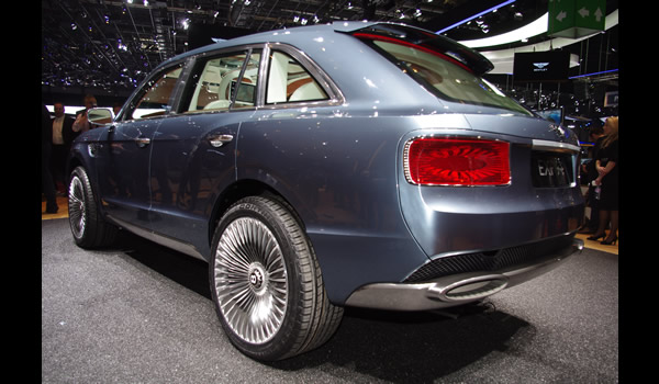 Bentley EXP 9F SUV Concept 2012  rear